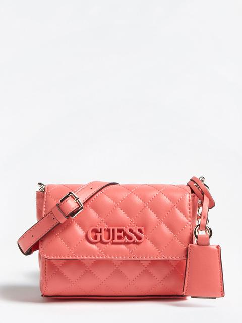 Guess Shannon Logo Print Shoulder Bag from Guess on 21 Buttons Guess Shannon Logo Print Shoulder Bag from Guess on 21 Buttons