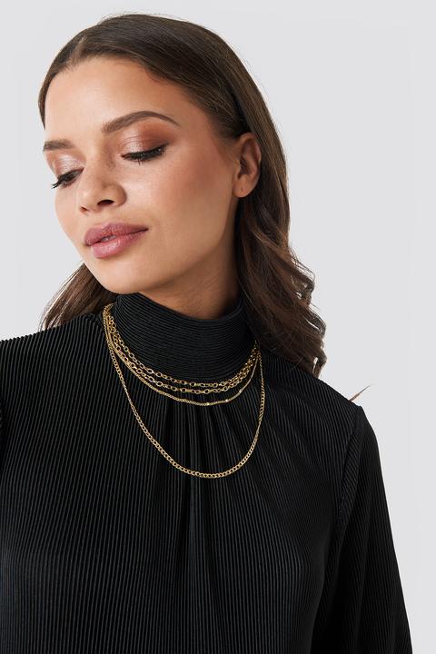 Fine Layered Chain Necklaces