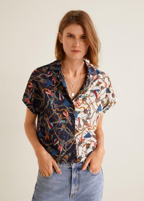 Blusa Estampado Pañuelo