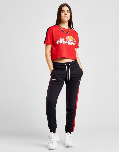Ellesse Piping Panel Pantaloni - Only At Jd, Nero