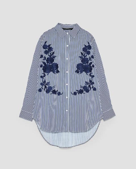 Camicia Ricamo Frontale