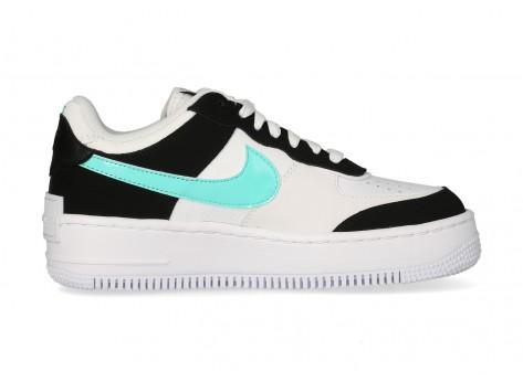 Air Force 1 Shadow Blanche Noire Et Turquoise Femme from Chausport ...