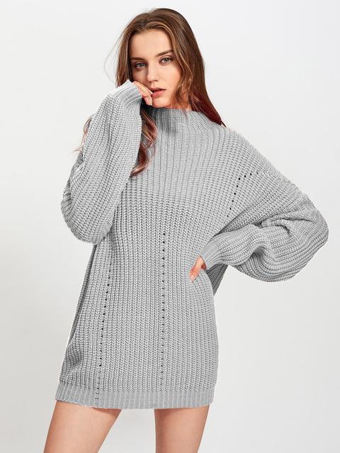 Maglione Lungo Traforato