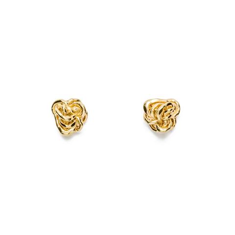 Pendientes Nudo Dorado