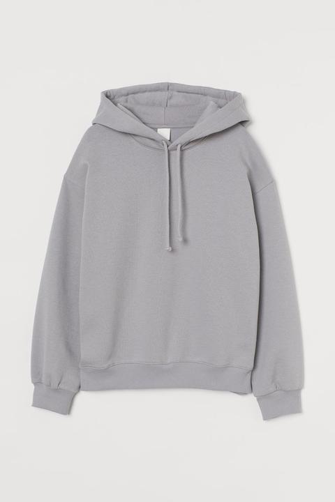 Sudadera En Mezcla De Algodón - Gris