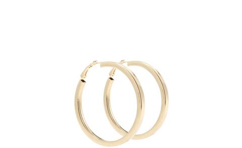 Simple Hoop-earings