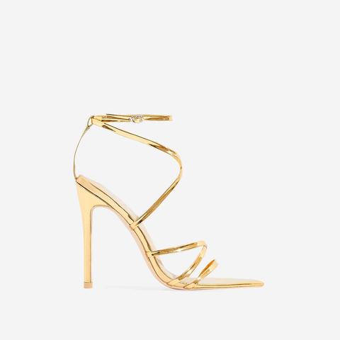 kaia pointed barely there heel