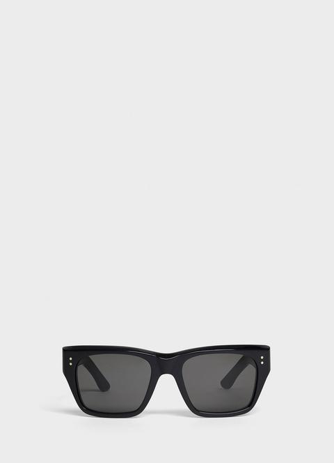 Black Frame 02 Sunglasses In Acetate
