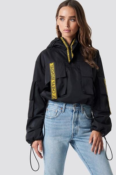 Cheap Monday Conceal Anorak - Black