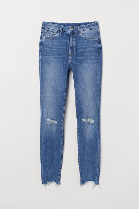 Embrace High Ankle Jeans - Blue