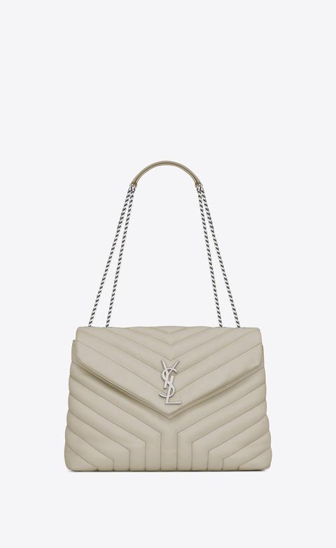 Medium Loulou Bag In “y”-quilted Leather