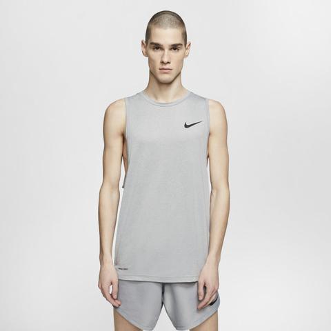 Nike Camiseta De Tirantes De Entrenamiento Para Hombre - Gris
