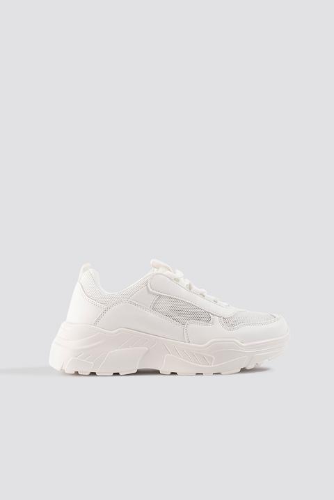 Mesh Mix Chunky Trainers