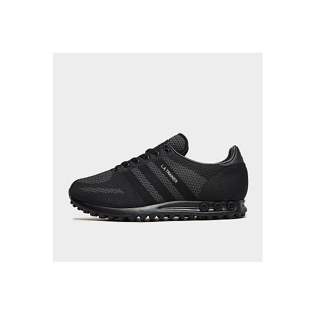 adidas originals la trainer woven black