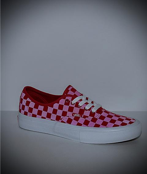 Vans Authentic Pro Reflect Red Skate 