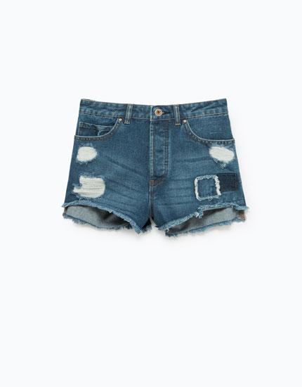 Short Denim Parches