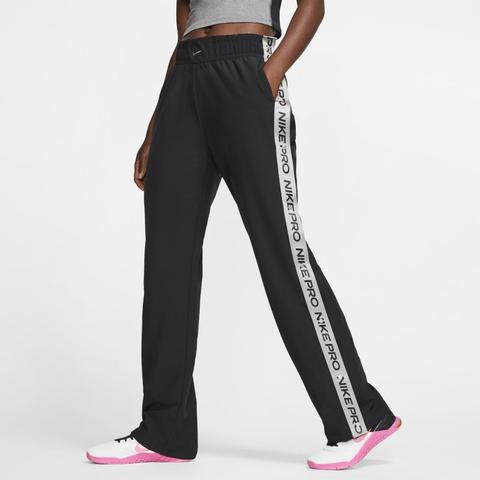 Nike Pro Pantalón Con A Presión - Mujer Negro de Nike en 21 Buttons