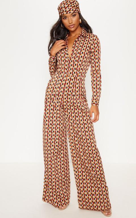 geo jumpsuit