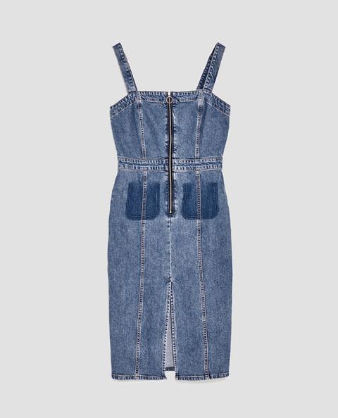 Vestido Midi Denim