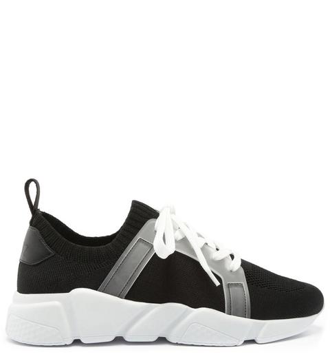 Tênis Sporty Black Silver
