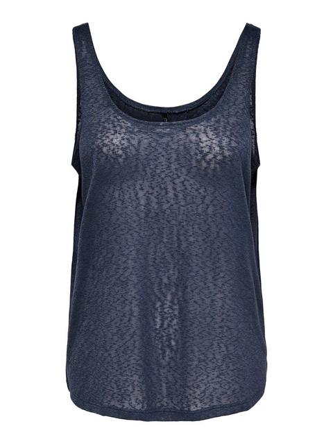 Unicolor Camiseta De Tirantes