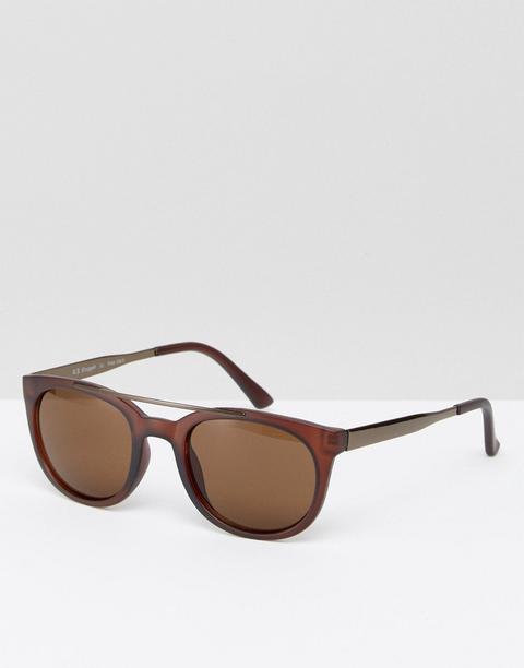 Aj Morgan Round Sunglasses