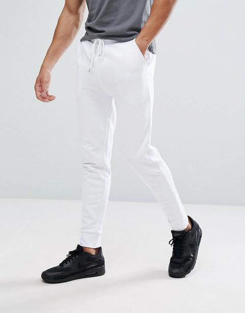 Pantalones Pitillo Blancos De Asos