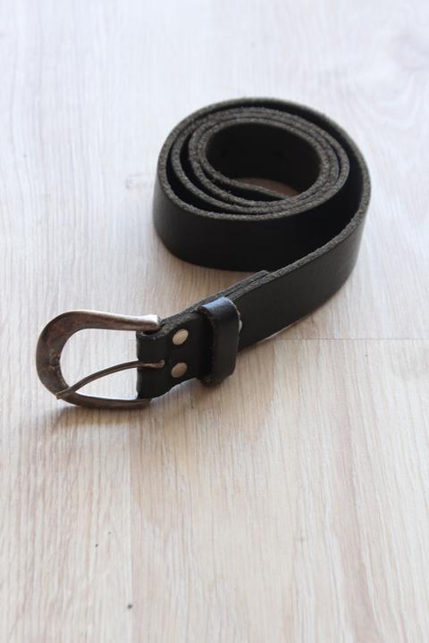 Black Leather Belt