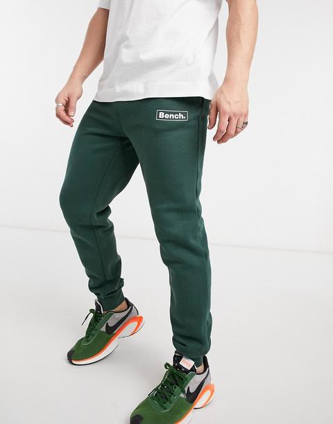 Joggers Verdes Con Logo De Bench (parte De Un Conjunto)