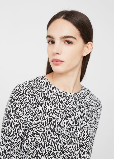 Blusa Bordo Inferiore Volant