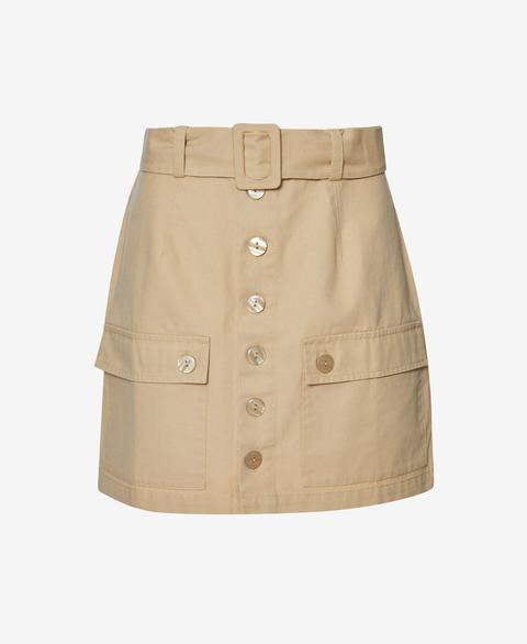 Soybean Utility Mini Skirt