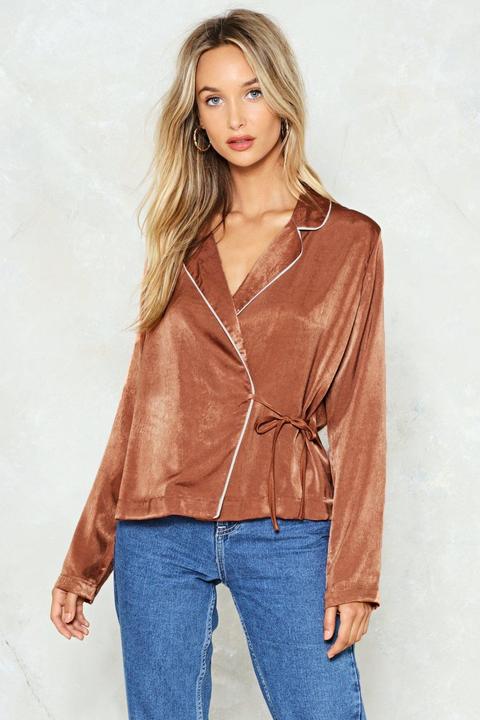Take The Wrap Blouse