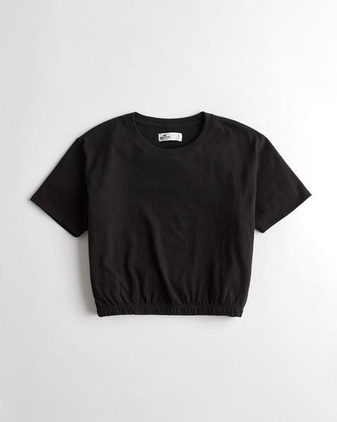 Banded Hem T-shirt