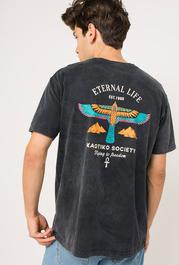Camiseta Tie-dye Eternal Negra