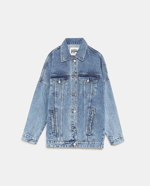 Cazadora Denim Oversize