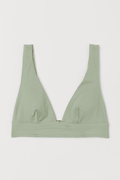 Top De Bikini Acolchado - Verde