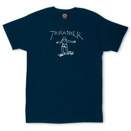 Gonz T-shirt By Mark Gonzales (navy)