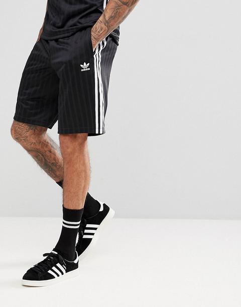 Adidas Originals Adicolor - Pantaloncini Rétro Neri Cw1299 - Nero
