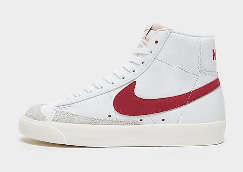 Nike Baskets Blazer Mid '77 Femme - White/red, White/red