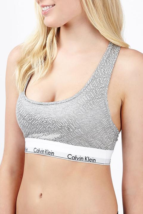 Logo Bralet By Calvin Klein