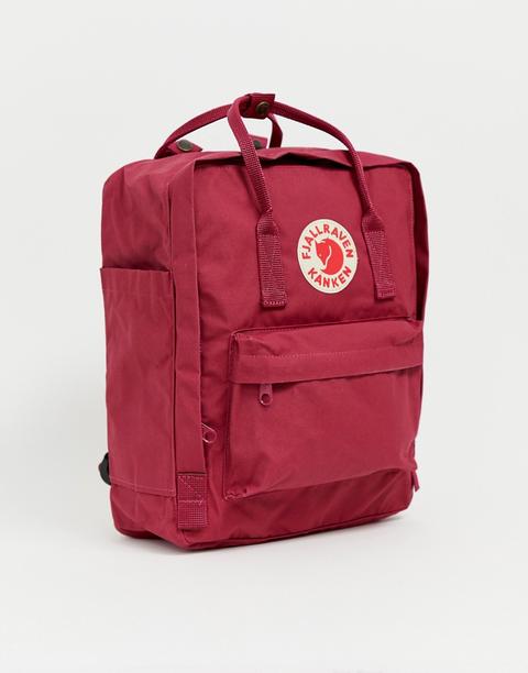 Mochila De 16 L En Color Ciruela Kanken De Fjallraven-rojo