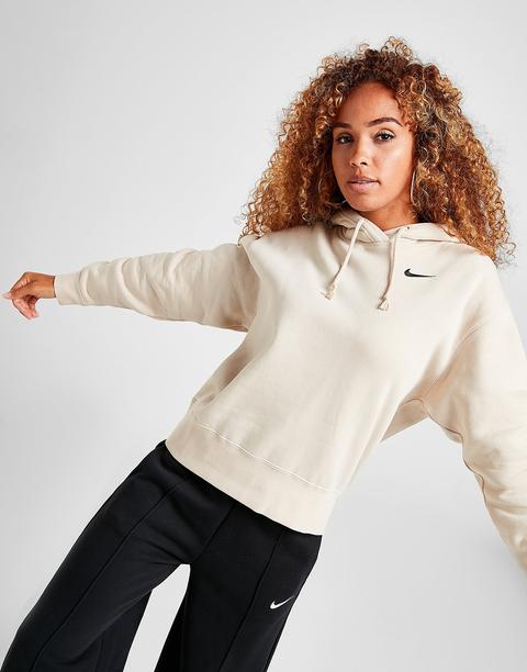 Nike Sudadera Con Capucha Fleece, Beige