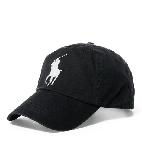 Gorra De Béisbol De Tejido De Chino Con Big Pony