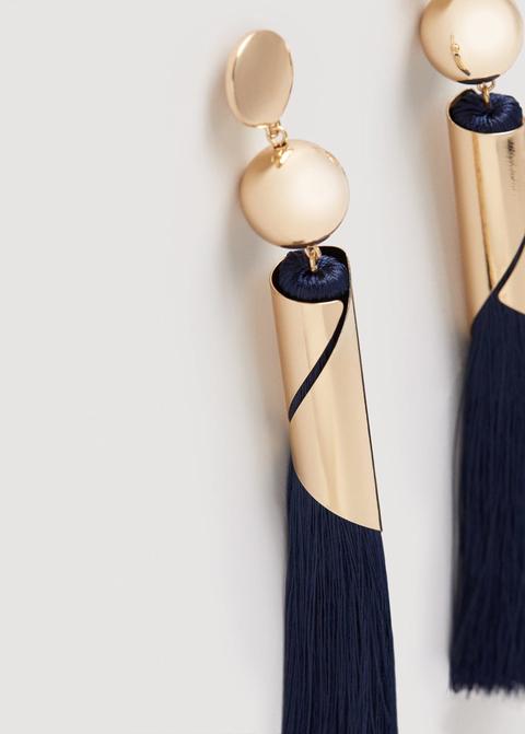 Pendientes Abalorios Pompón