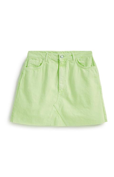 Neon Green Skirt