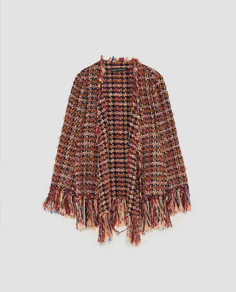 Ausgefranste Jacke