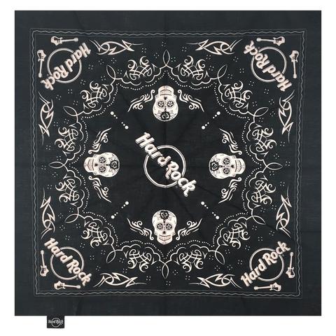 Skull Bandana Black