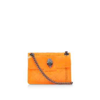 transparent orange bag