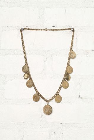 Vintage Coin Necklace