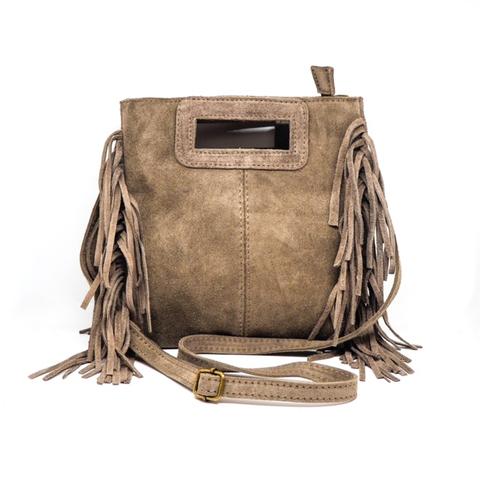 Bolso Flecos - Beige